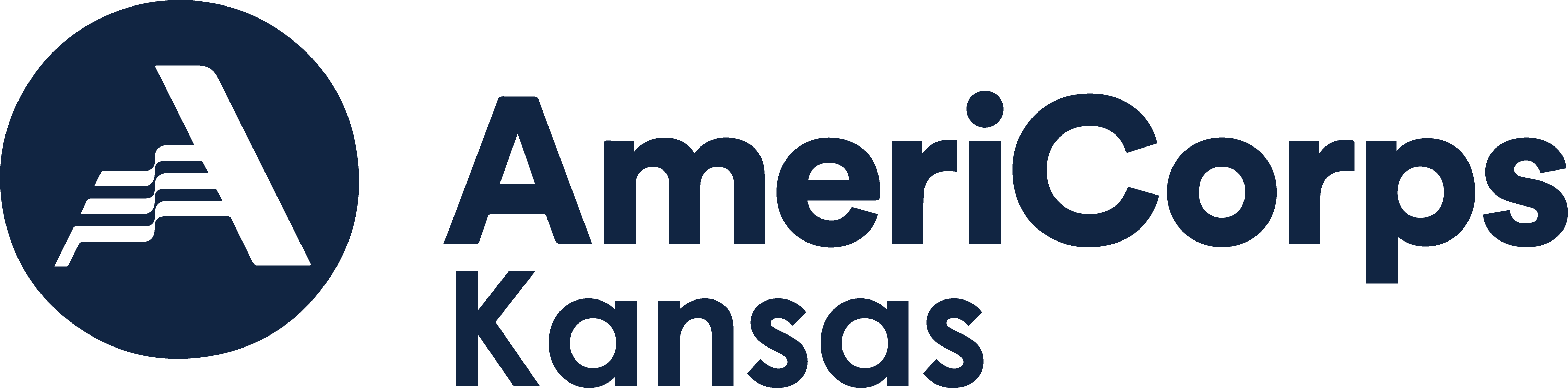 AmeriCorps Kansas Horizontal Logo