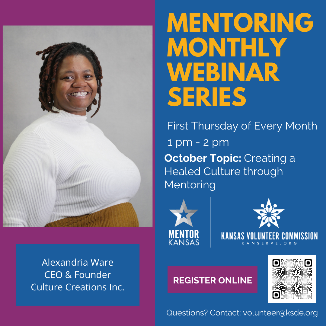 October Topic: Creating a Healed Culture through Mentoring