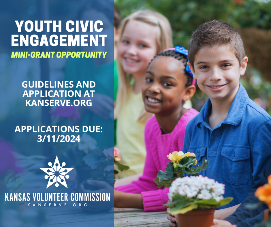 Youth Civic Engagement Grant Applications Due 3/11/2024